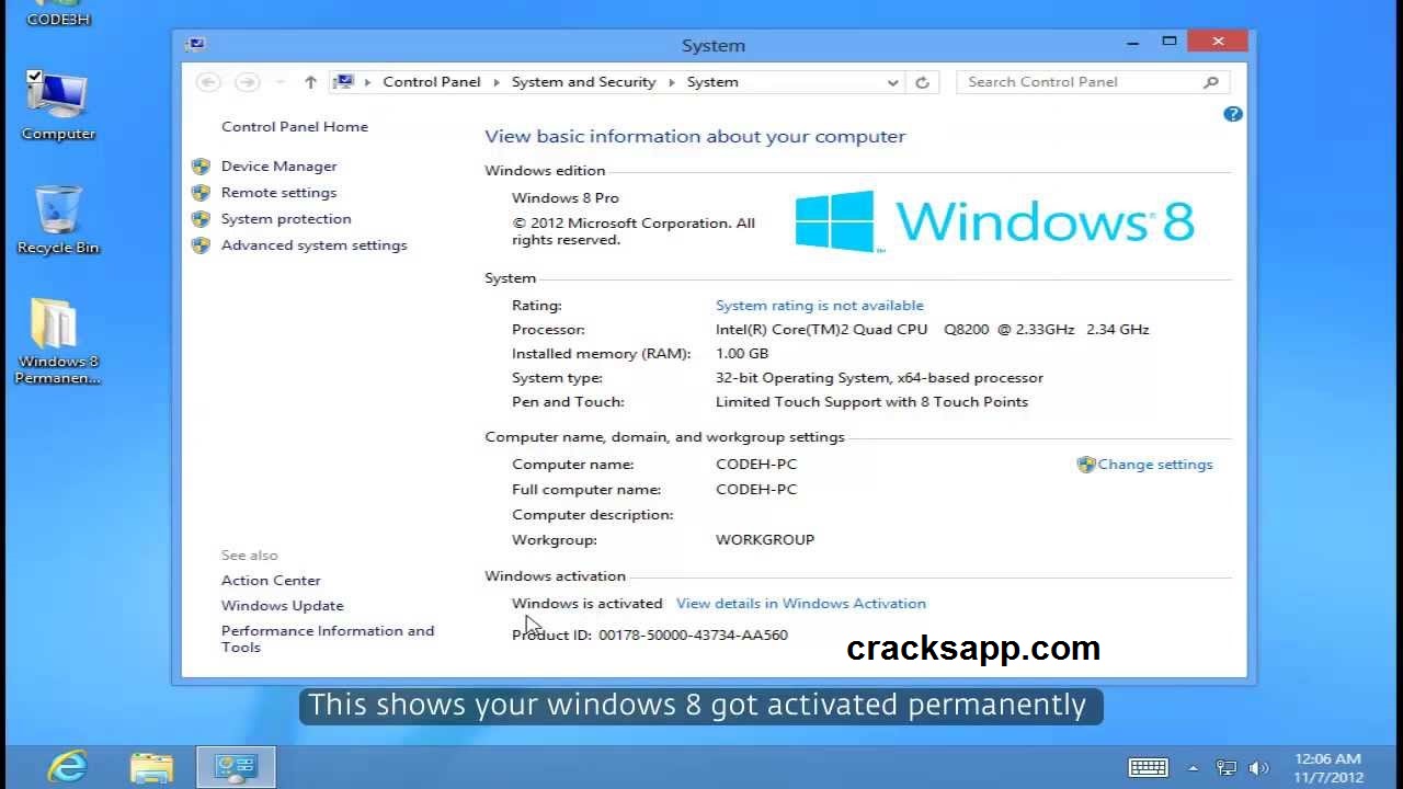 windows 8 permanent activator download
